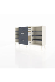Arges Konsol 6 Raflı 3 Çekmeceli 132x30x83 - S144M012V08A