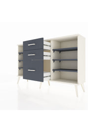 Arges Konsol 6 Raflı 3 Çekmeceli 132x30x83 - S144M012V08A