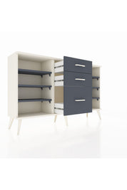 Arges Konsol 6 Raflı 3 Çekmeceli 132x30x83 - S144M012V08A