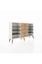 Arges Konsol 6 Raflı 3 Çekmeceli 132x30x83 - S144M012V09A
