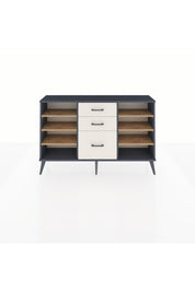 Arges Konsol 6 Raflı 3 Çekmeceli 132x30x83 - S144M012V10A