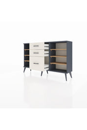 Arges Konsol 6 Raflı 3 Çekmeceli 132x30x83 - S144M012V10A