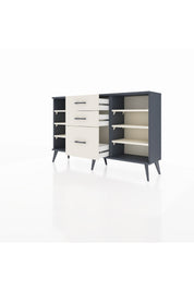 Arges Konsol 6 Raflı 3 Çekmeceli 132x30x83 - S144M012V13A