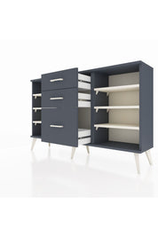 Arges Konsol 6 Raflı 3 Çekmeceli 132x30x83 - S144M012V14A