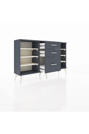 Arges Konsol 6 Raflı 3 Çekmeceli 132x30x83 - S144M012V14A