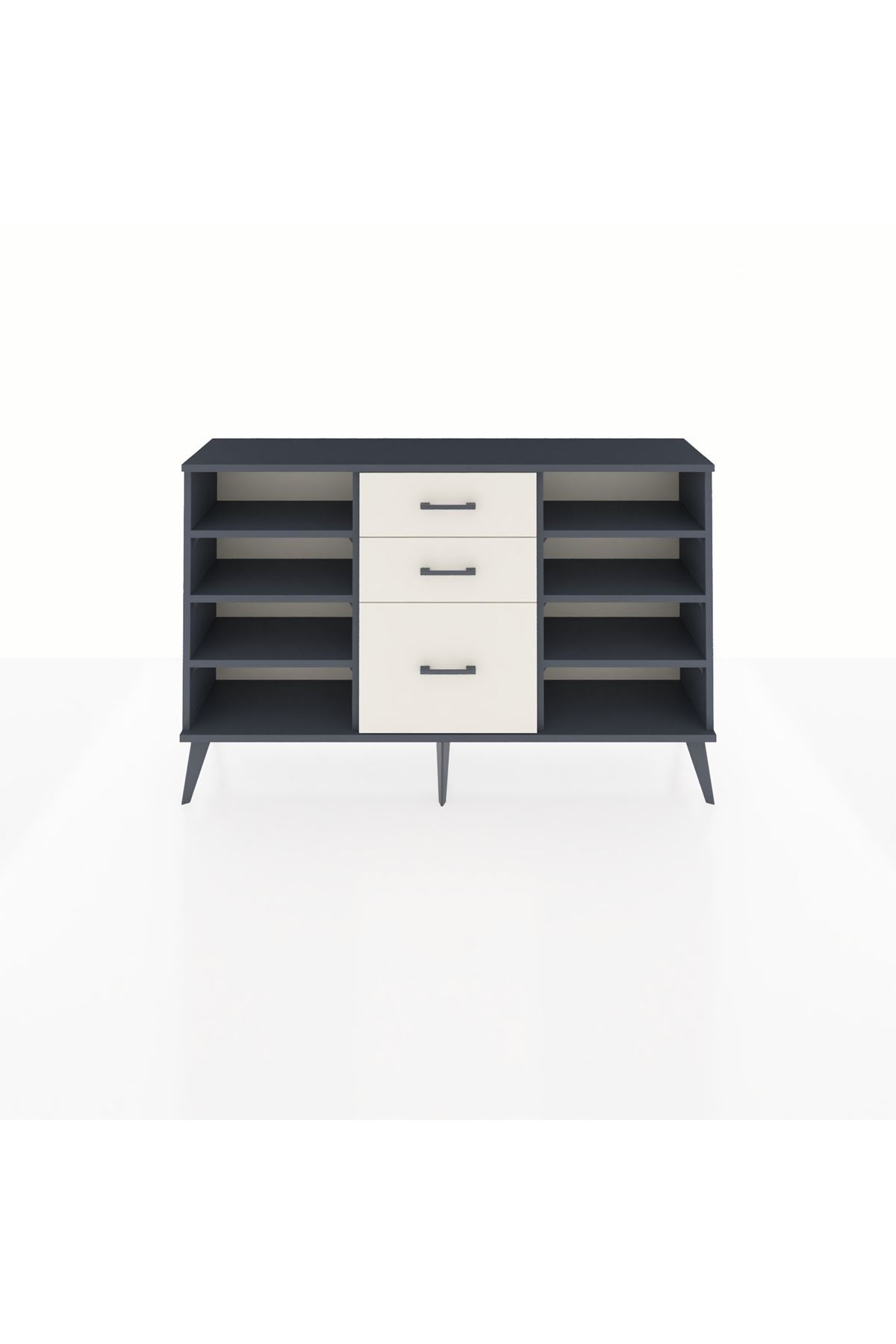 Arges Konsol 6 Raflı 3 Çekmeceli 132x30x83 - S144M012V16A