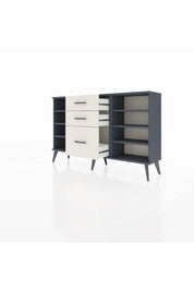 Arges Konsol 6 Raflı 3 Çekmeceli 132x30x83 - S144M012V16A