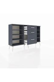 Arges Konsol 6 Raflı 3 Çekmeceli 132x30x83 - S144M012V17A