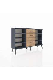 Arges Konsol 6 Raflı 3 Çekmeceli 132x30x83 - S144M012V18A