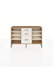 Arges Konsol 6 Raflı 3 Çekmeceli 132x30x83 - S144M012V22A