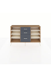 Arges Konsol 6 Raflı 3 Çekmeceli 132x30x83 - S144M012V23A