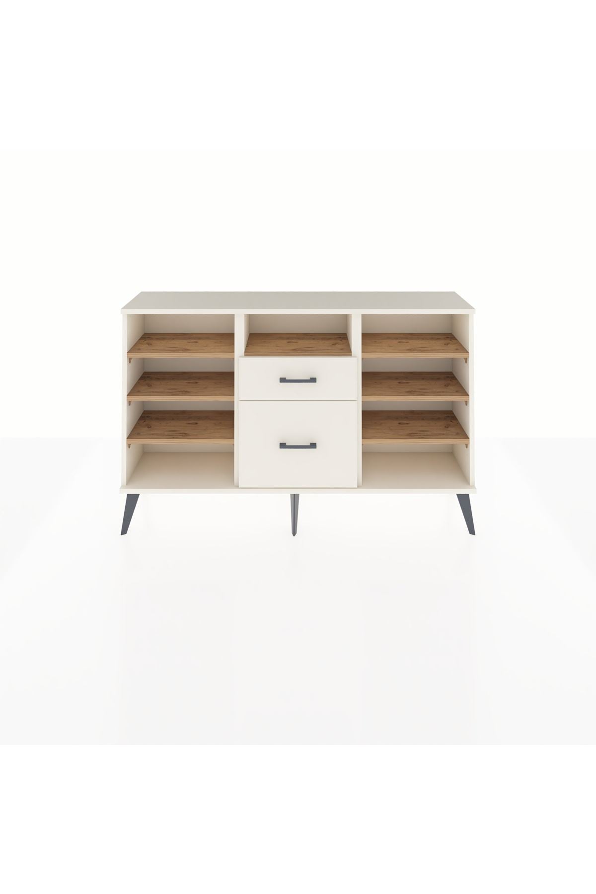 Arges Konsol 7 Raflı 2 Çekmeceli 132x30x83 - S144M013V01A