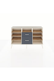 Arges Konsol 7 Raflı 2 Çekmeceli 132x30x83 - S144M013V02A