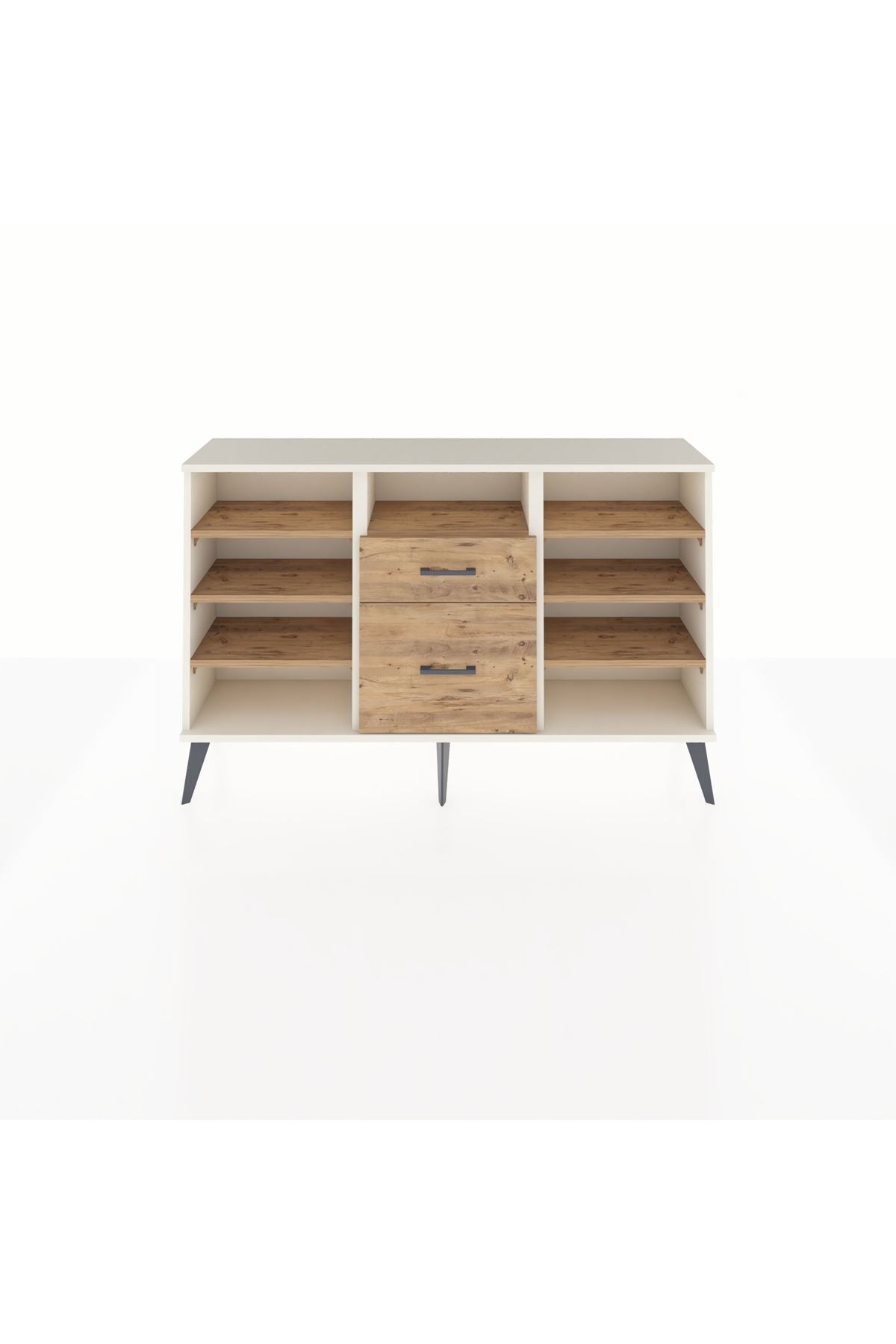 Arges Konsol 7 Raflı 2 Çekmeceli 132x30x83 - S144M013V03A