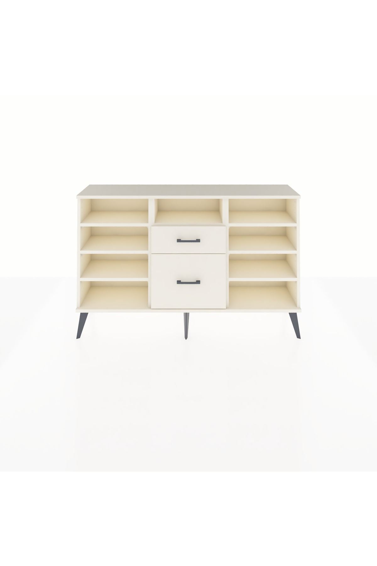 Arges Konsol 7 Raflı 2 Çekmeceli 132x30x83 - S144M013V04A