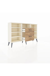 Arges Konsol 7 Raflı 2 Çekmeceli 132x30x83 - S144M013V06A