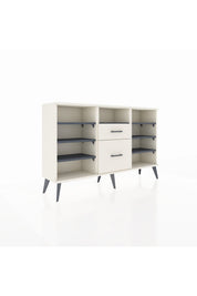 Arges Konsol 7 Raflı 2 Çekmeceli 132x30x83 - S144M013V07A
