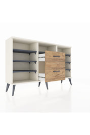 Arges Konsol 7 Raflı 2 Çekmeceli 132x30x83 - S144M013V09A