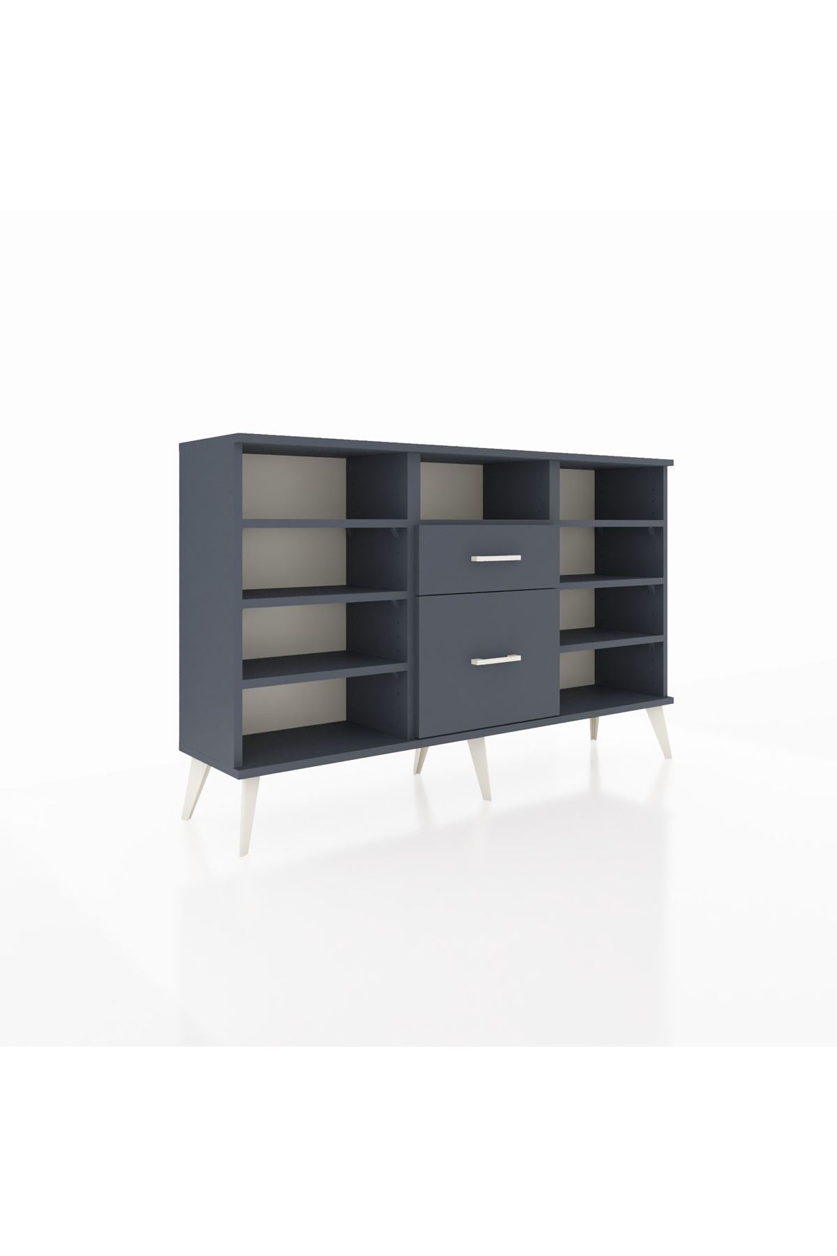 Arges Konsol 7 Raflı 2 Çekmeceli 132x30x83 - S144M013V17A