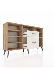 Arges Konsol 7 Raflı 2 Çekmeceli 132x30x83 - S144M013V19A