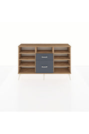 Arges Konsol 7 Raflı 2 Çekmeceli 132x30x83 - S144M013V20A