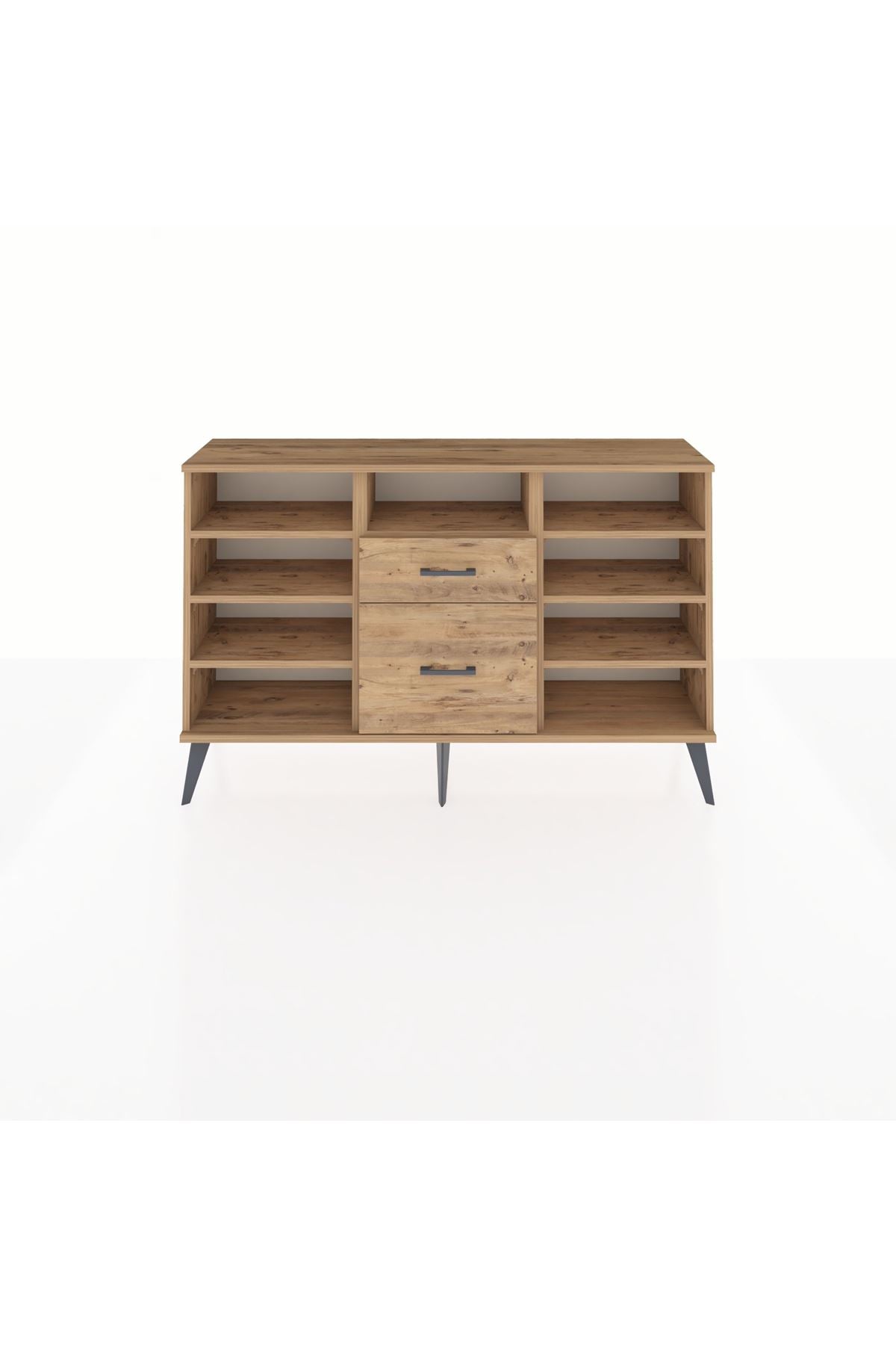 Arges Konsol 7 Raflı 2 Çekmeceli 132x30x83 - S144M013V21A
