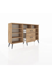 Arges Konsol 7 Raflı 2 Çekmeceli 132x30x83 - S144M013V21A