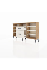 Arges Konsol 7 Raflı 2 Çekmeceli 132x30x83 - S144M013V22A