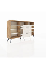 Arges Konsol 7 Raflı 2 Çekmeceli 132x30x83 - S144M013V22A