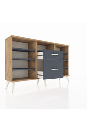 Arges Konsol 7 Raflı 2 Çekmeceli 132x30x83 - S144M013V26A