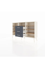Arges Konsol 7 Raflı 3 Çekmeceli 132x30x83 - S144M014V02A