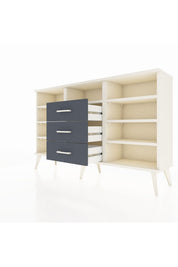 Arges Konsol 7 Raflı 3 Çekmeceli 132x30x83 - S144M014V05A