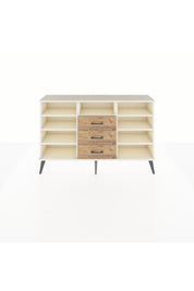 Arges Konsol 7 Raflı 3 Çekmeceli 132x30x83 - S144M014V06A