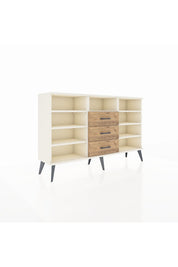 Arges Konsol 7 Raflı 3 Çekmeceli 132x30x83 - S144M014V06A