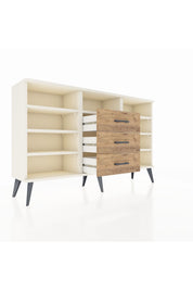 Arges Konsol 7 Raflı 3 Çekmeceli 132x30x83 - S144M014V06A