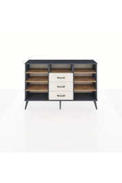 Arges Konsol 7 Raflı 3 Çekmeceli 132x30x83 - S144M014V10A