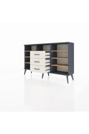 Arges Konsol 7 Raflı 3 Çekmeceli 132x30x83 - S144M014V10A