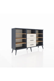 Arges Konsol 7 Raflı 3 Çekmeceli 132x30x83 - S144M014V10A