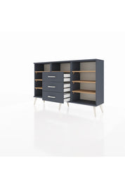 Arges Konsol 7 Raflı 3 Çekmeceli 132x30x83 - S144M014V11A
