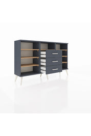 Arges Konsol 7 Raflı 3 Çekmeceli 132x30x83 - S144M014V11A
