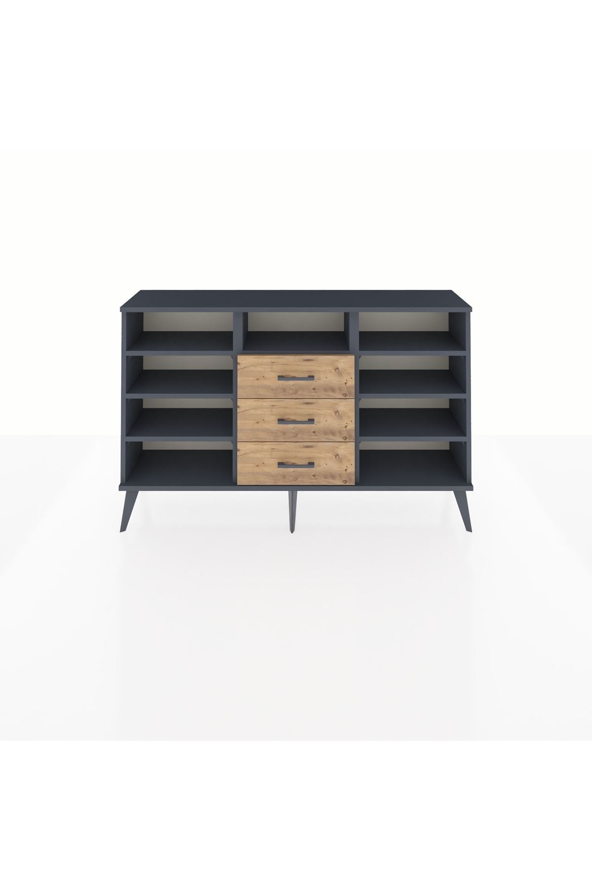 Arges Konsol 7 Raflı 3 Çekmeceli 132x30x83 - S144M014V18A
