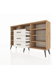 Arges Konsol 7 Raflı 3 Çekmeceli 132x30x83 - S144M014V19A