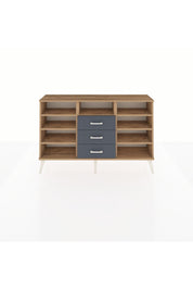 Arges Konsol 7 Raflı 3 Çekmeceli 132x30x83 - S144M014V20A