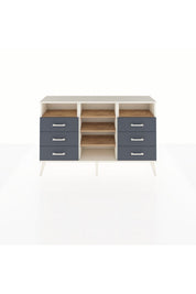 Arges Konsol 5 Raflı 6 Çekmeceli 132x30x83 - S144M015V02A