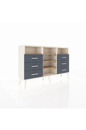 Arges Konsol 5 Raflı 6 Çekmeceli 132x30x83 - S144M015V02A