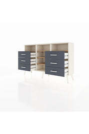 Arges Konsol 5 Raflı 6 Çekmeceli 132x30x83 - S144M015V02A