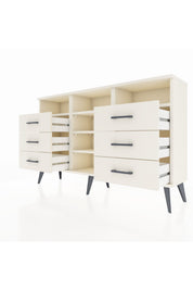 Arges Konsol 5 Raflı 6 Çekmeceli 132x30x83 - S144M015V04A