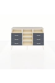 Arges Konsol 5 Raflı 6 Çekmeceli 132x30x83 - S144M015V05A