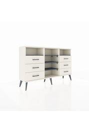 Arges Konsol 5 Raflı 6 Çekmeceli 132x30x83 - S144M015V07A