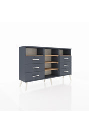 Arges Konsol 5 Raflı 6 Çekmeceli 132x30x83 - S144M015V11A